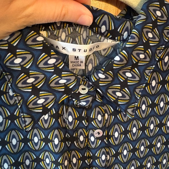 Max Studio Patterned Shirt - Picture 3 of 4